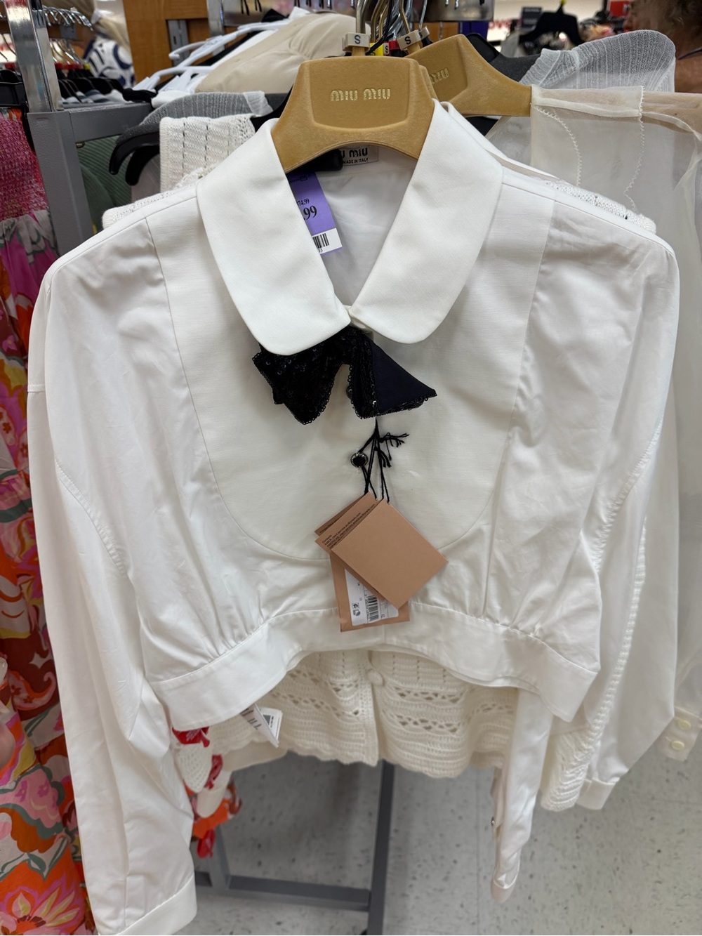 Miu Miu crop top